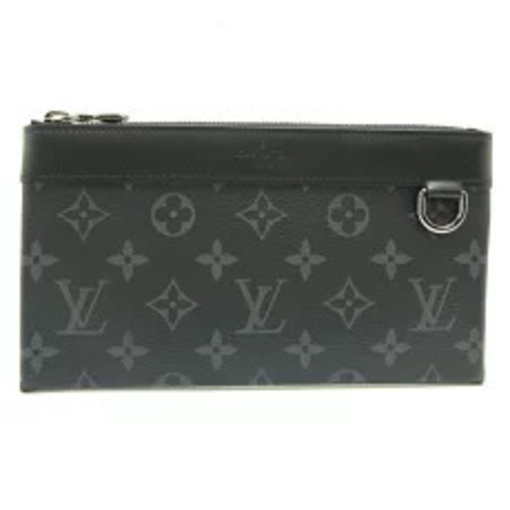 Louis Vuitton Pochette Discovery Shoulder Bag Monogram Eclipse Black